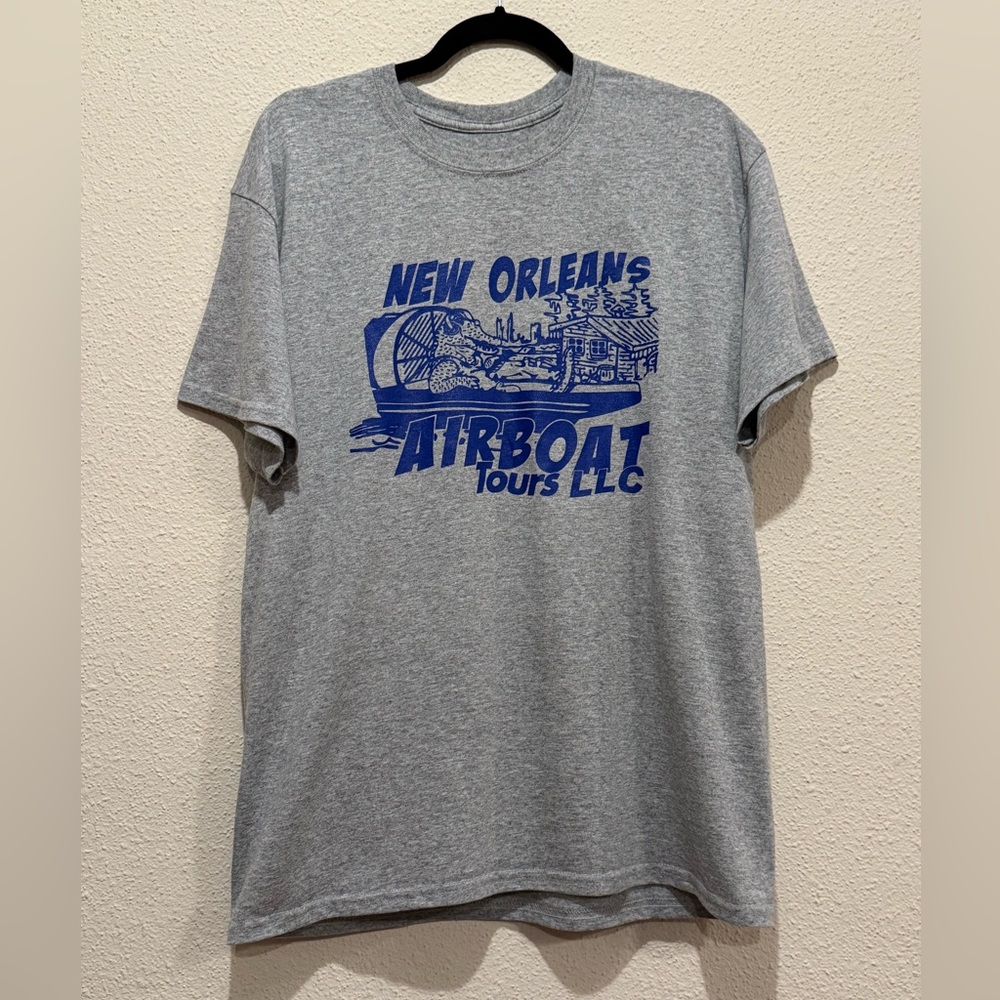 New Orleans Airboat Tours T-Shirt Men’s Large